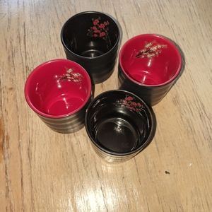 Japanese ceramic tea cups